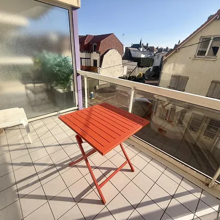 Avec Balcon Plein Sud Et Apercu Au Coeur Du Touquet-paris-plage 아파트 Le Touquet